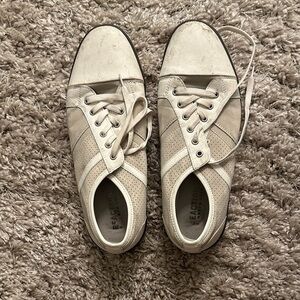 Kenneth Cole Reaction Cream Sneakers